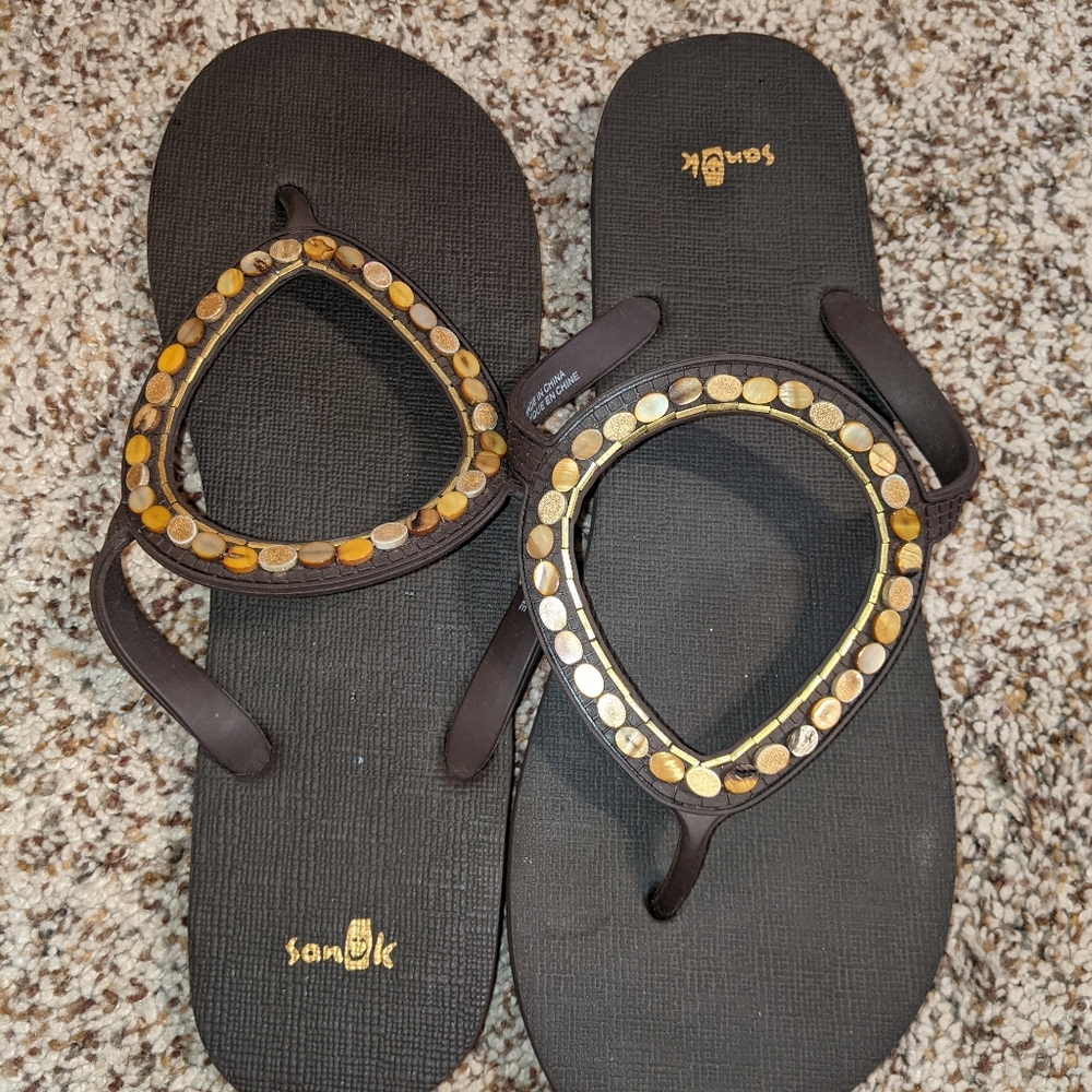 Sanuk Sandals.